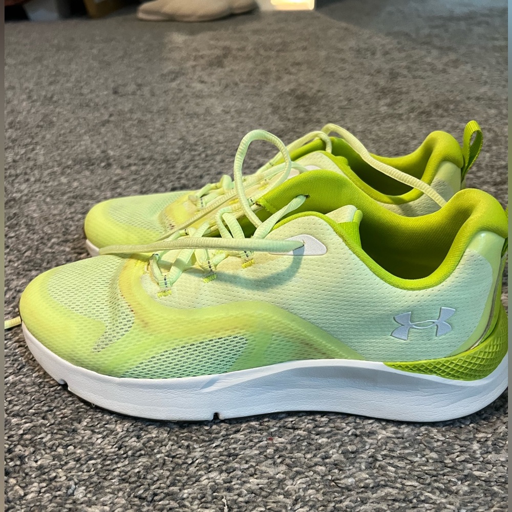 Under Armour Neon Yellow Sneakers